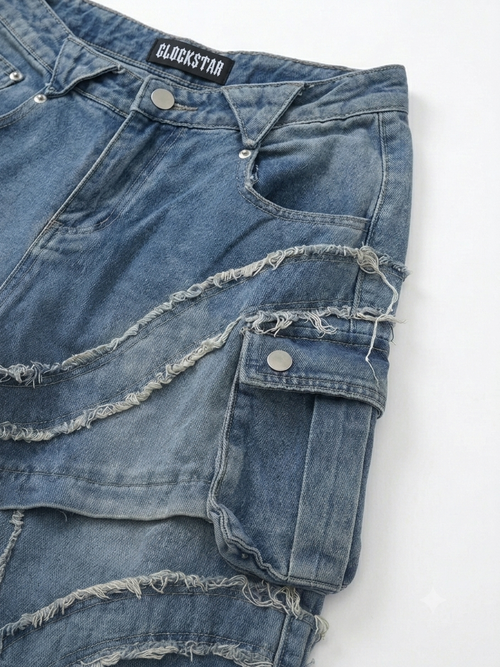 Engineered for those who don’t do basic. GLOCKSTAR Baggy Denim